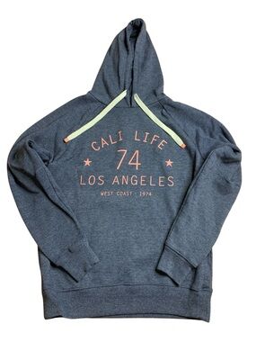 6. Cotton On Cali Life 74 Los Angeles Hoodie Grey Size Large
